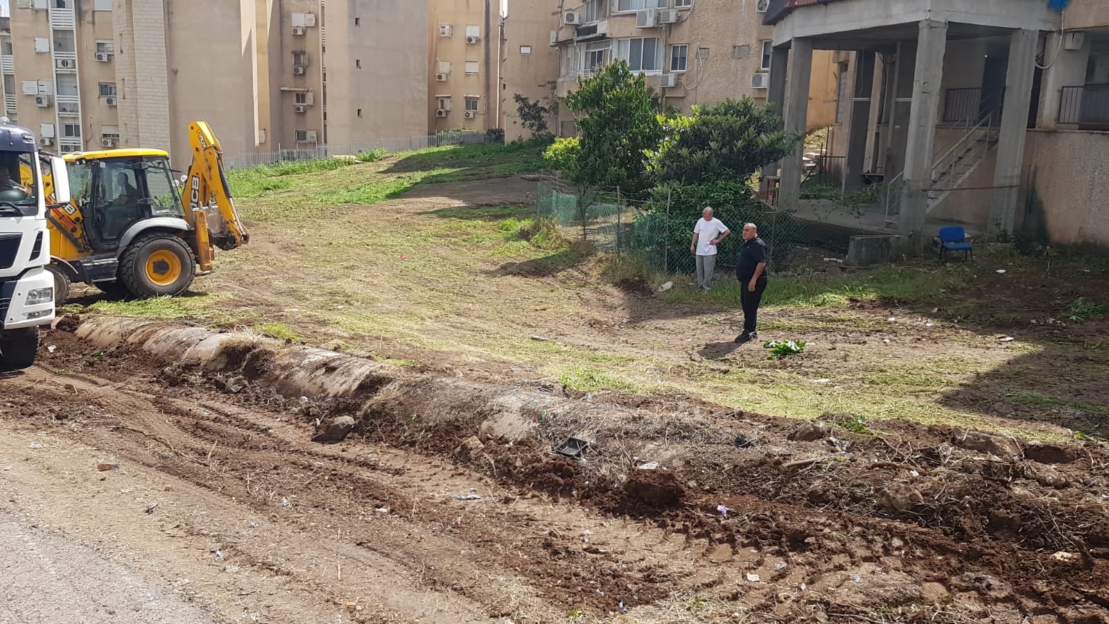 תמונה ממבצע הניקיון